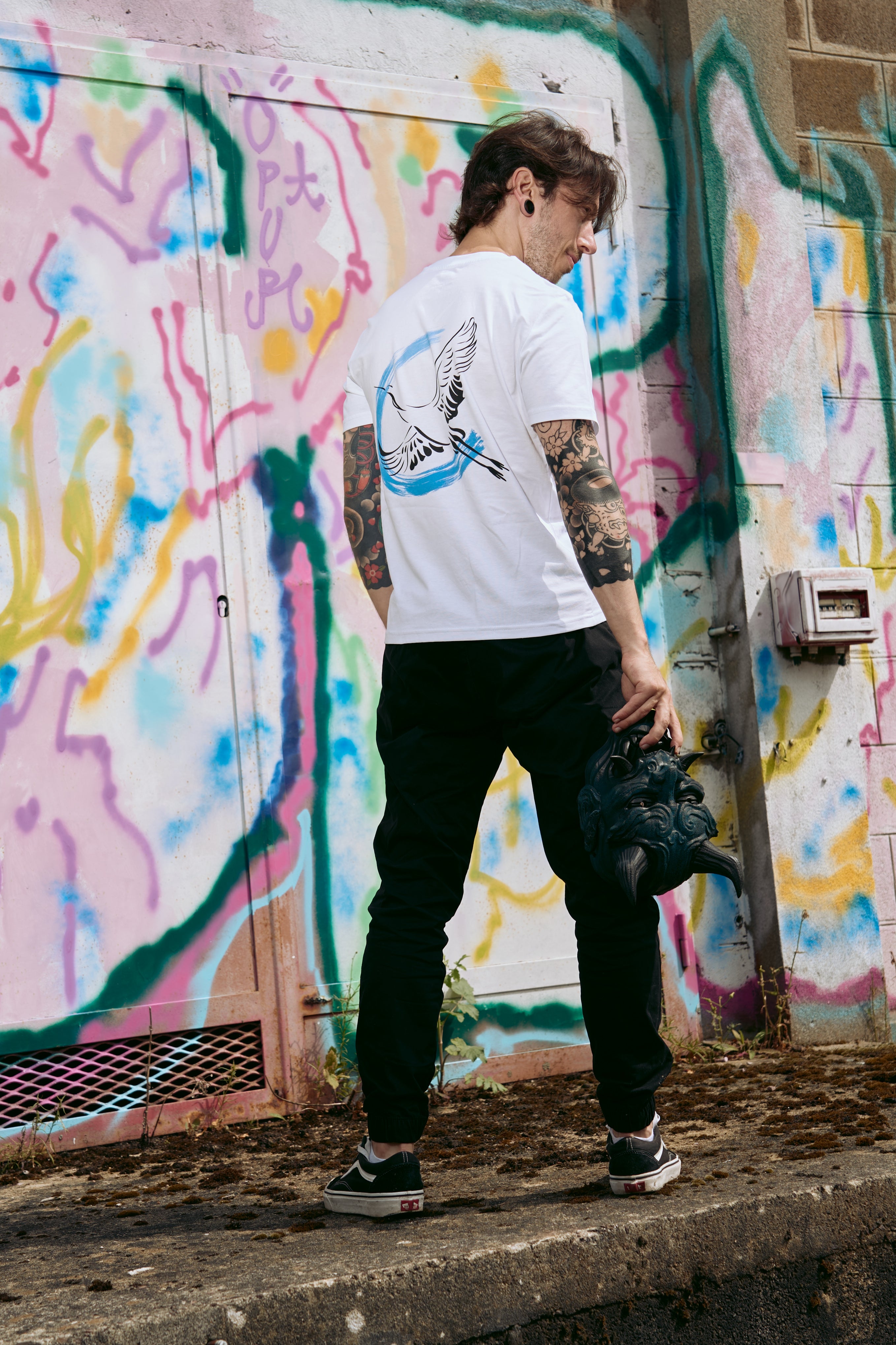 T-shirt HERON – oni-ink