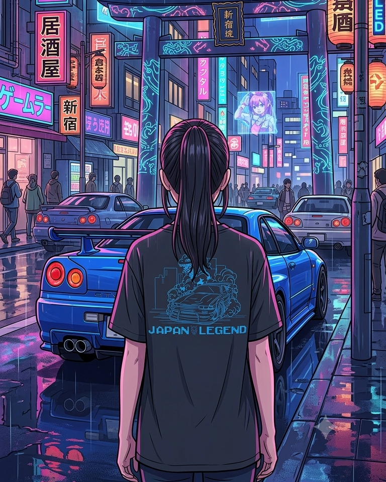 T-shirt Monster GTR *OVERSIZE*