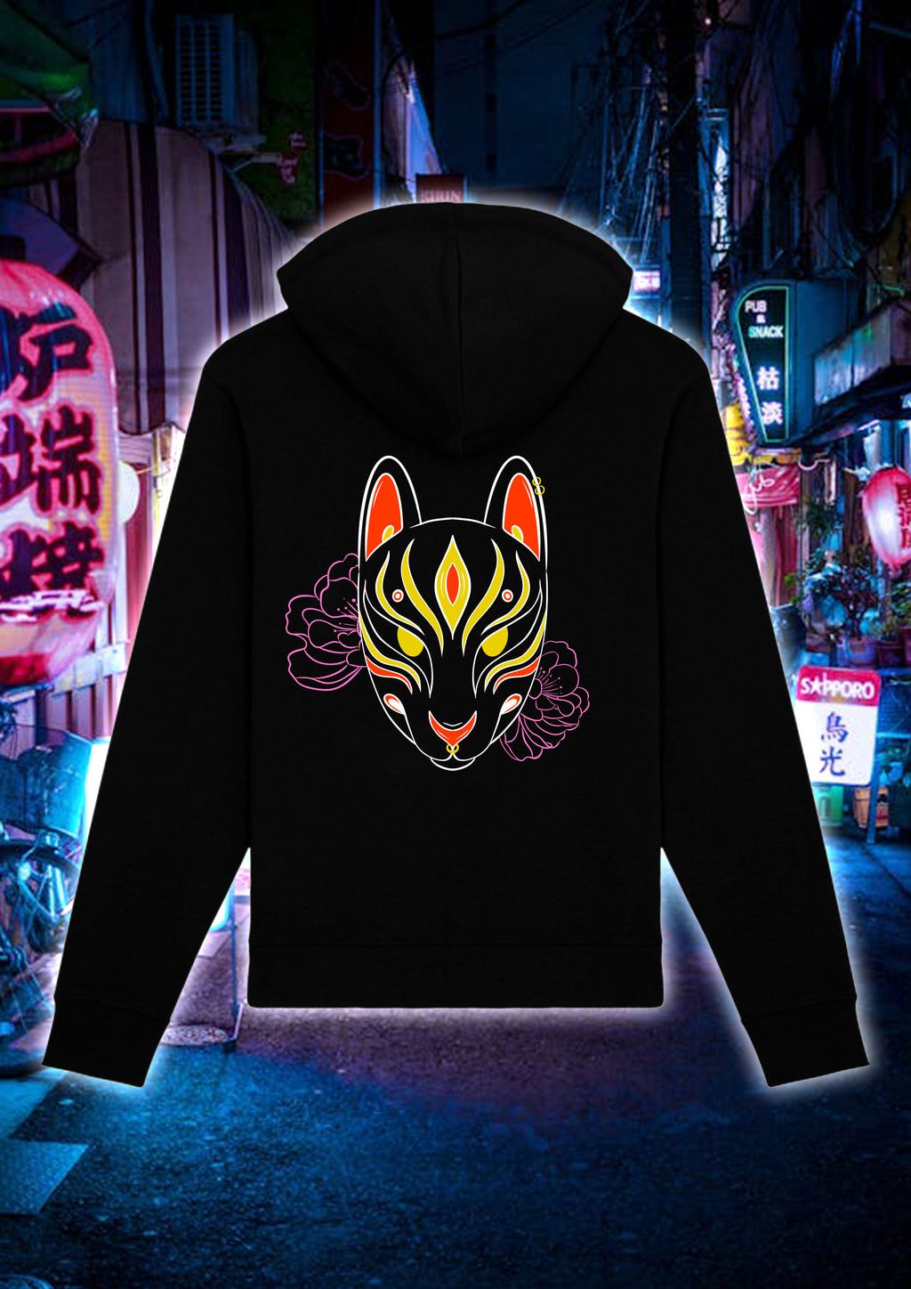 Sweat-shirt Kitsune
