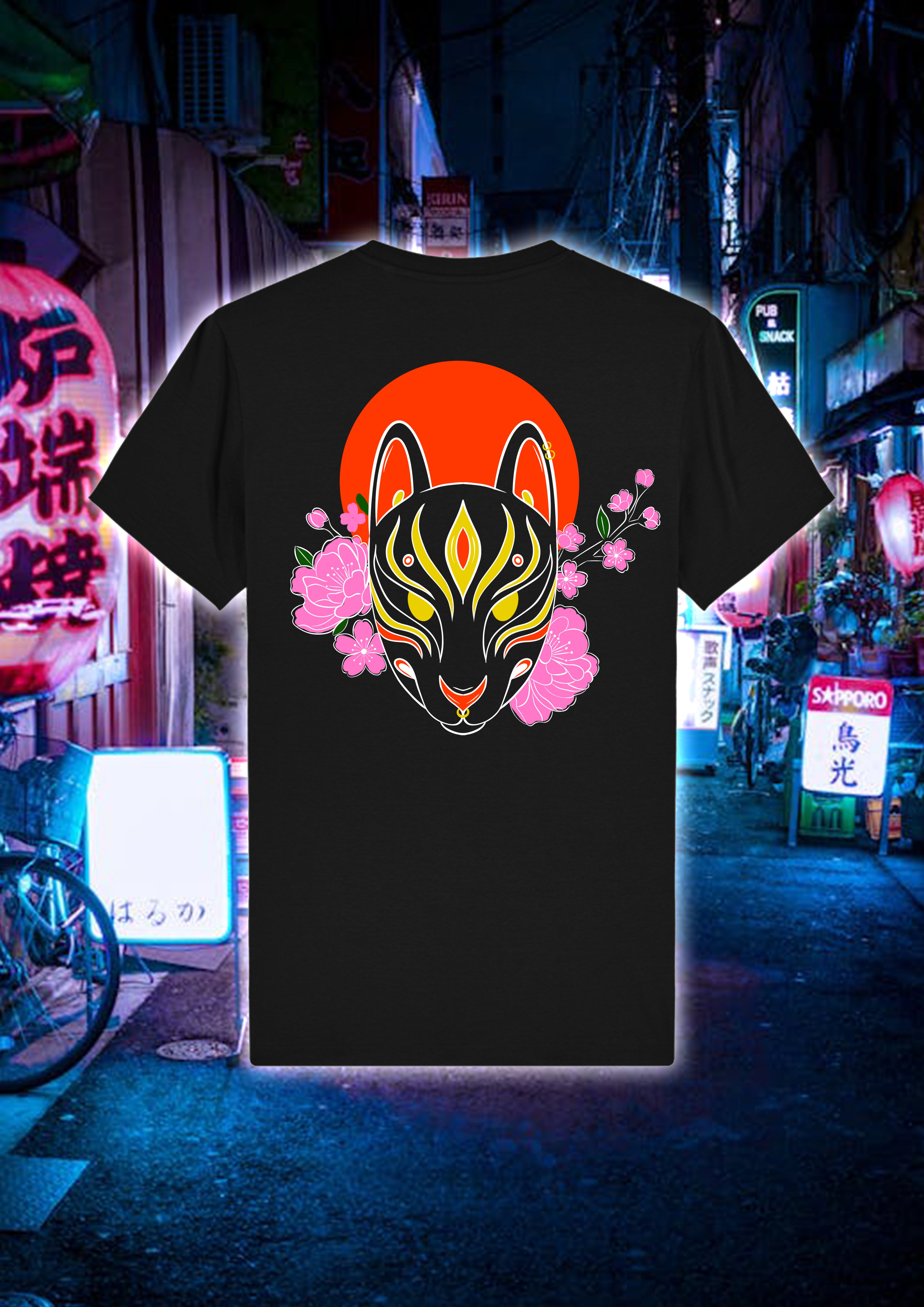 T-shirt Kitsune